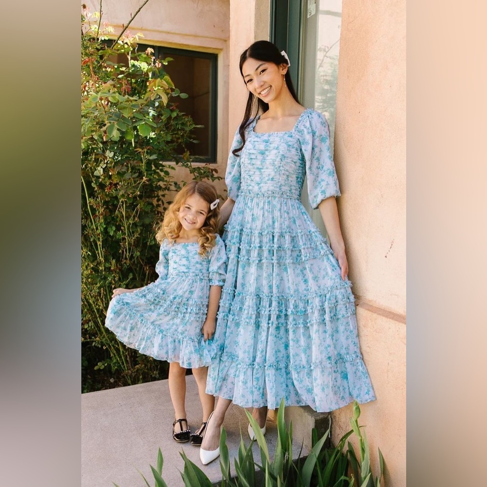 🚨 SOLD Ivy City Co Aniston Dress Blue